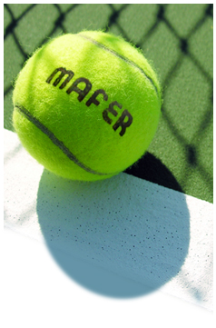 Pelotas de tenis Mafer
